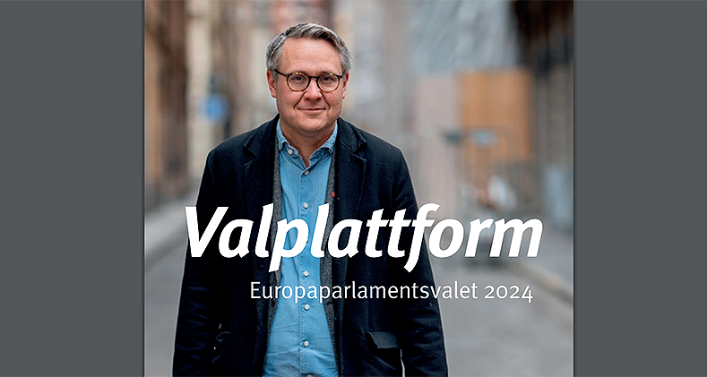 Johan Danielsson vill att EU ska trycka tillbaka arbetslivskriminaliteten och på det sättet göra Sverige tryggare.  